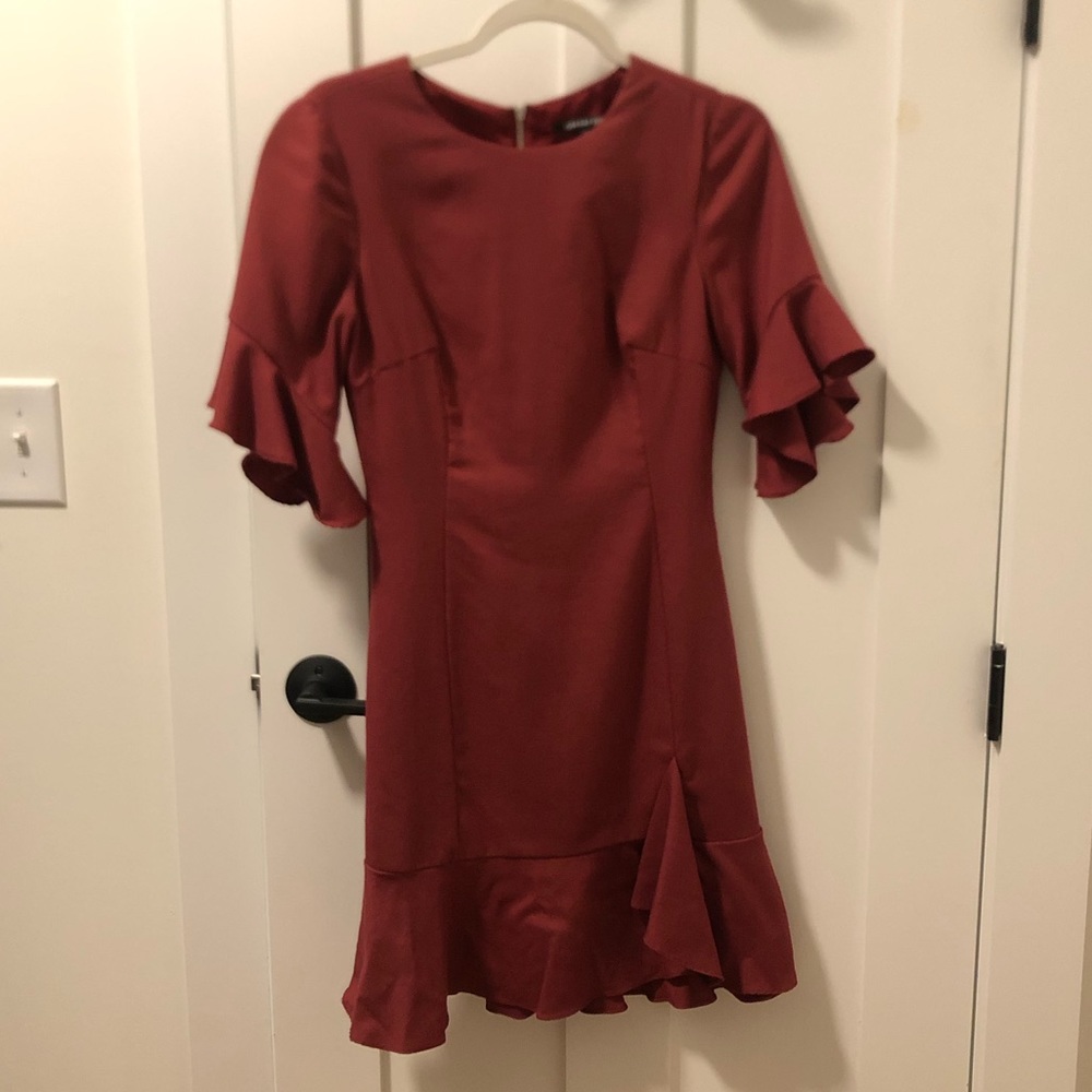 Gianni Bini Dark Red/Burgundy Dress